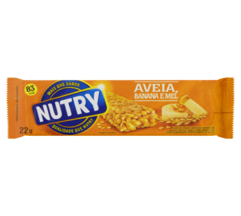 BARRA CEREAL NUTRY AVEIA BANANA MEL- 1UNX22GR